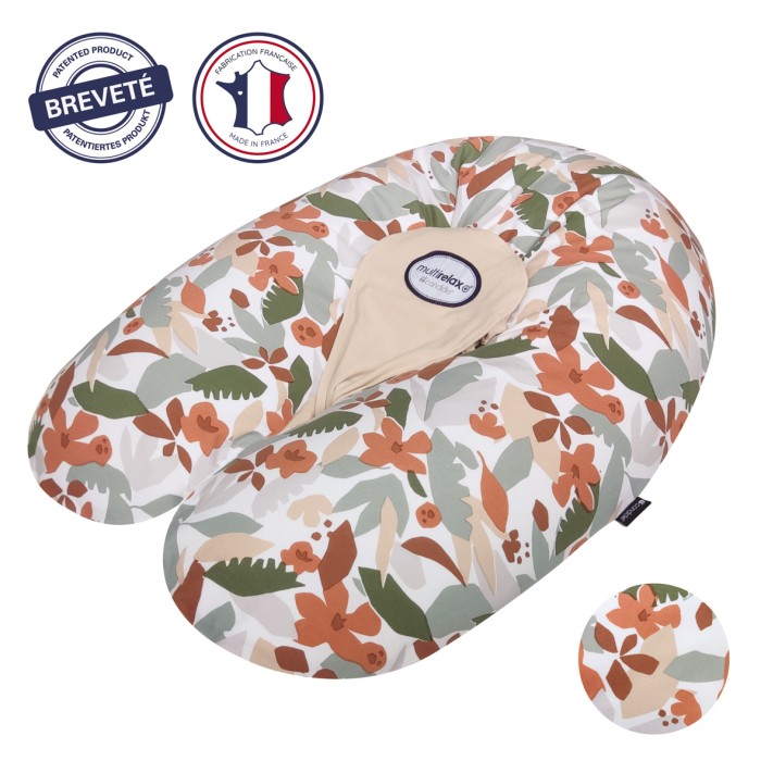 Maternity and Nursing Pillow Multirelax - Pink/Floral