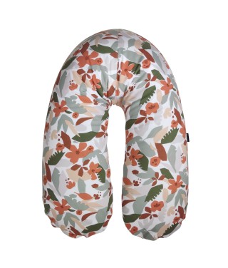 Coussin de maternité jersey rose nude/floral