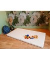 Tinéo - Matelas bébé 60x120cm pliant 2 parties