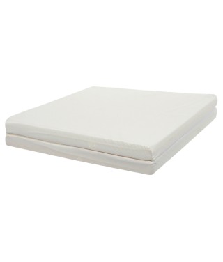 Folding baby mattress 60x120cm 2 parts