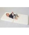 Tinéo - Matelas bébé 60x120cm pliant 2 parties