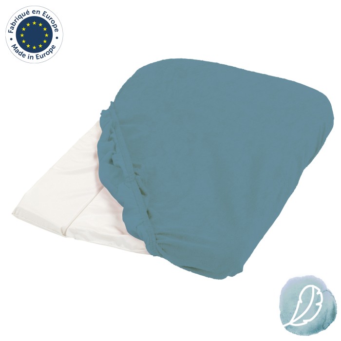 Changing mattress cover 50x75 cm Peacock blue