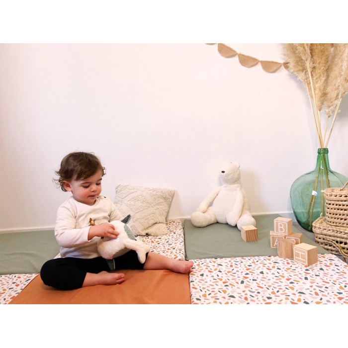 Tapis de jeu bébé XL Terrazzo