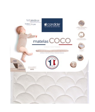 Matelas bébé Coco 60x120cm