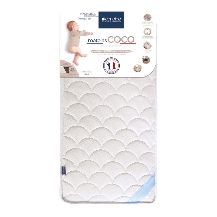 Matelas bébé 70x140cm Coco