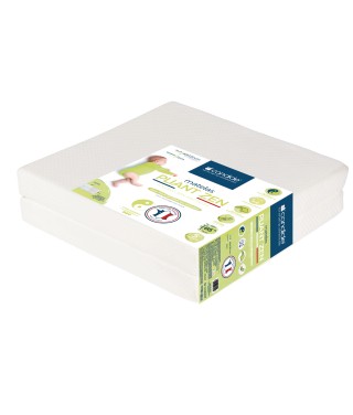 Zen folding mattress with removable cover for bed 60x120cm