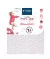 Matelas bébé 60x120cm Évolutif déhoussable