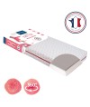 Matelas bébé 60x120cm Évolutif déhoussable