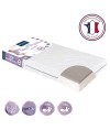 Convertible well/being mattress with removable cover for bed 70x140cm