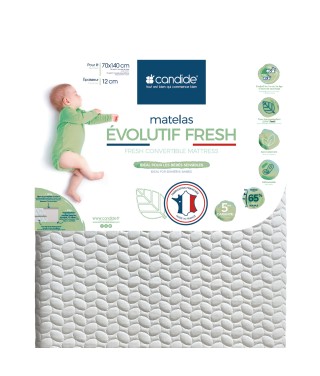 Fresh Convertible Mattress With Removable Cover for Bed 70x140cm