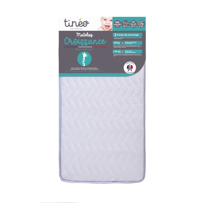 Growth Mattress 60x120x12cm