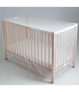 Moustiquaire de lit bébé intégrale avec zip