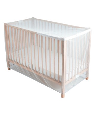 Full baby bed mosquito net with zip