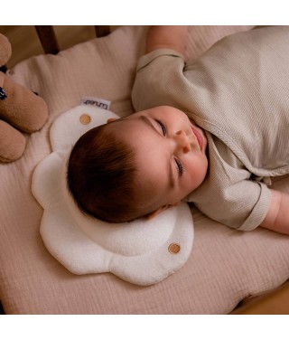 Cloudy baby head wedge cushion