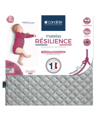 Baby mattress 60x120cm Resilience removable cover 360°