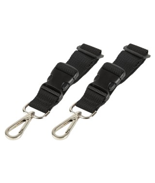 Lot de 2 attaches poussette universelles pour sac à langer Tinéo