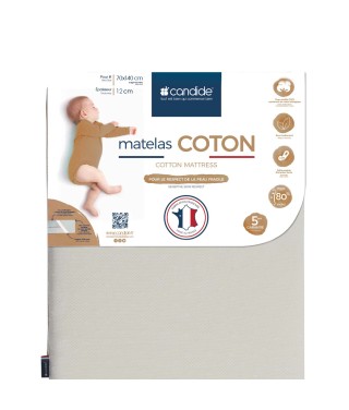 Coton Mattress for Bed 70x140cm