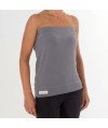 Bandeau peau à peau Candide tube gris S/M