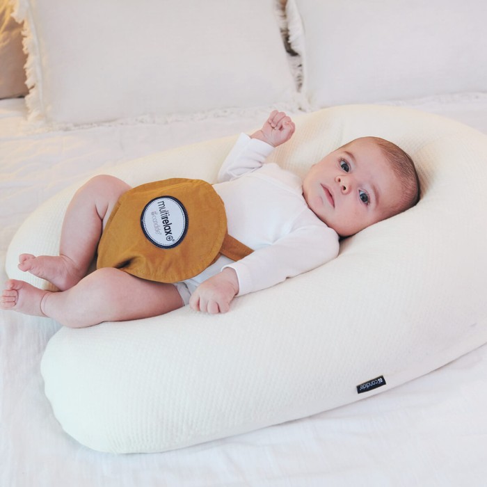 Coussin d'allaitement bio multifonction Multirelax Coton par Candide