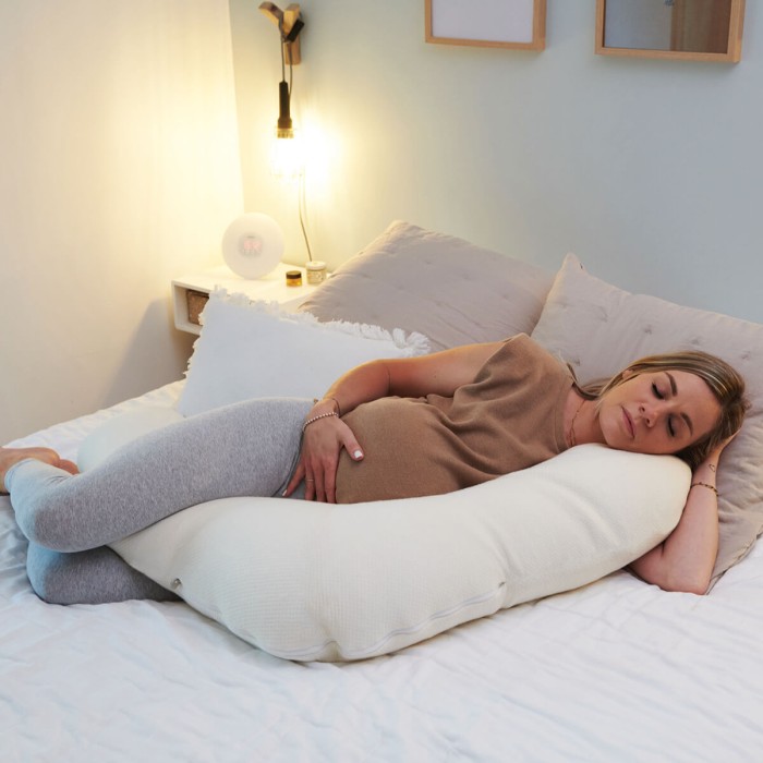 Coussin d'allaitement bio multifonction Multirelax Coton par Candide