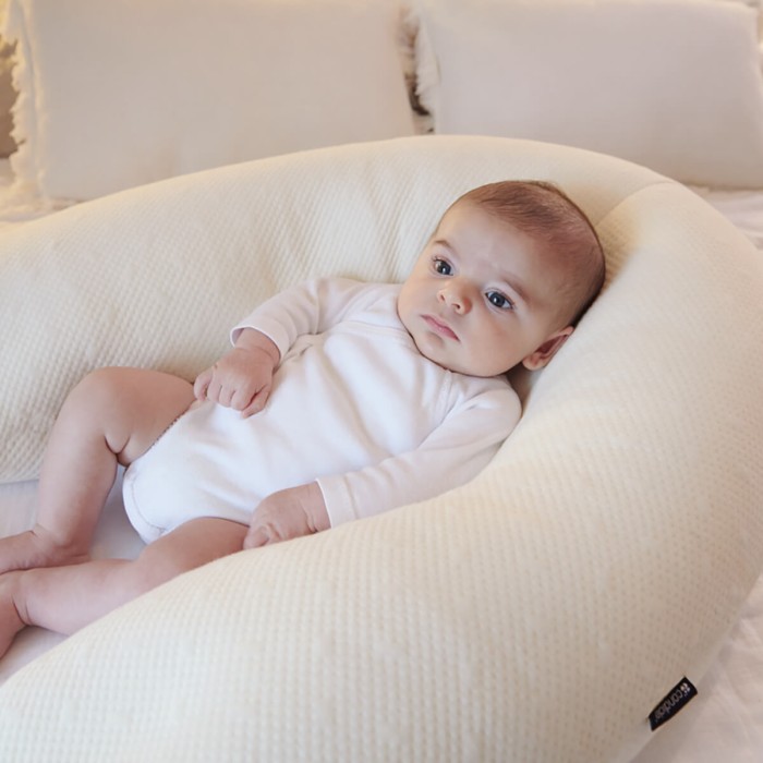 Coussin d'allaitement bio multifonction Multirelax Coton par Candide