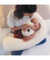 Coussin d'allaitement bio multifonction Multirelax Coton par Candide