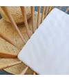 Drap housse Candide Blanc Jersey coton 60x120cm