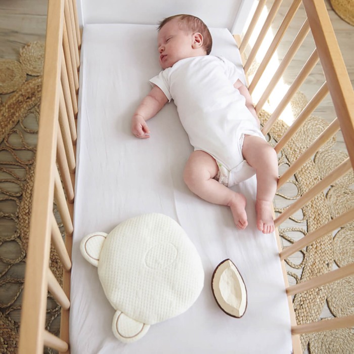 Candide Coussin cale tete bebe P tit Panda Coton bio