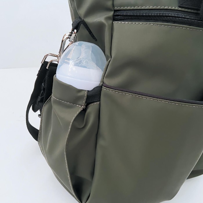 Sac à langer Tinéo waterproof kaki