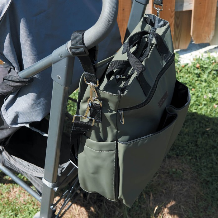 Sac à langer Tinéo waterproof kaki