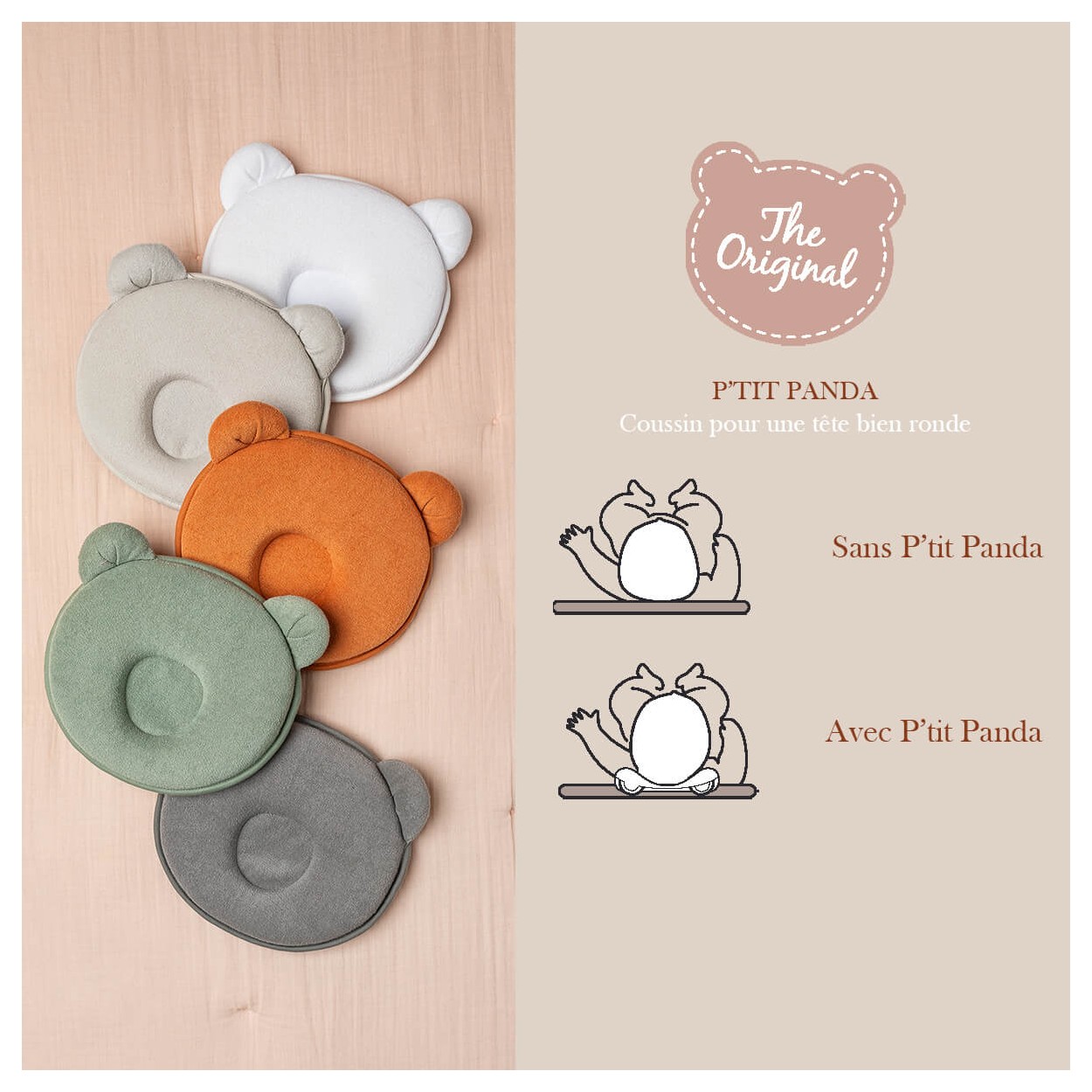 Panda headrest sales