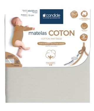 Cotton Baby Mattress 60 x 120 cm