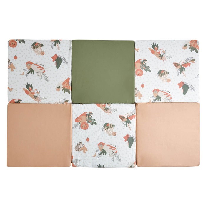Maxi tapis d'éveil et de motricité Malin Tinéo - 180x120 cm - Amazonie