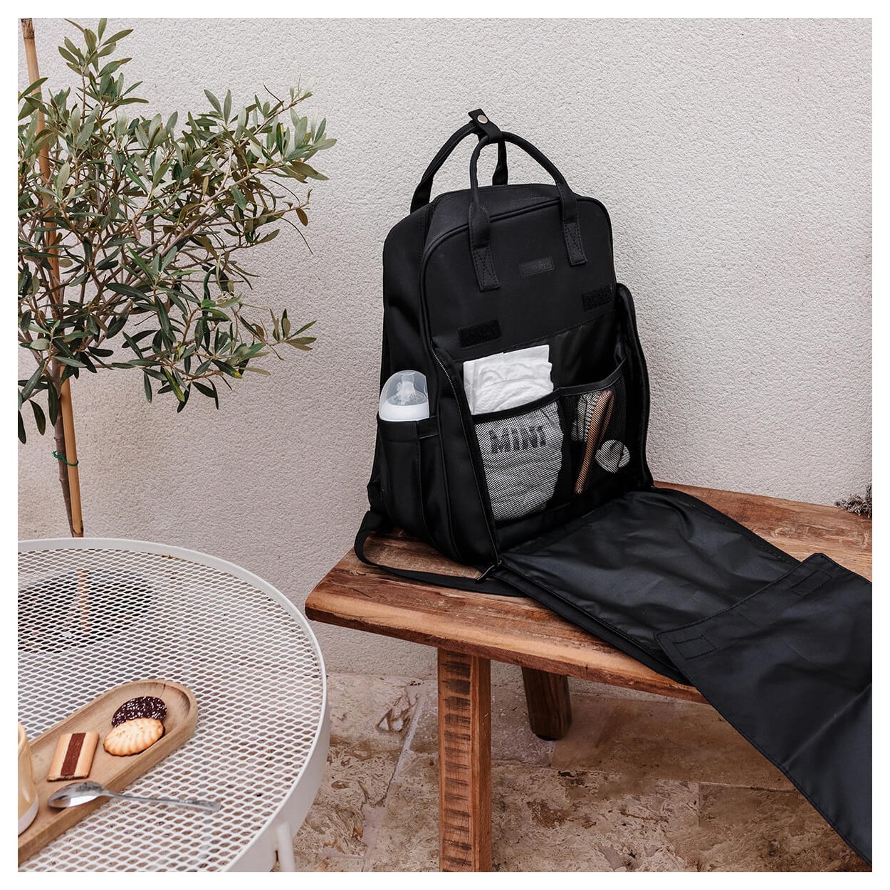 Tinéo Quilted Diaper Backpack