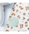 Leopard diaper bag - Candide