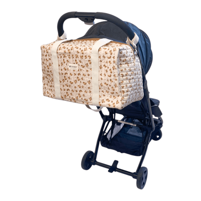 Leopard diaper bag - Candide