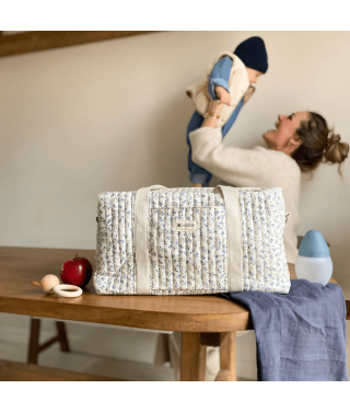 Blueberry diaper bag