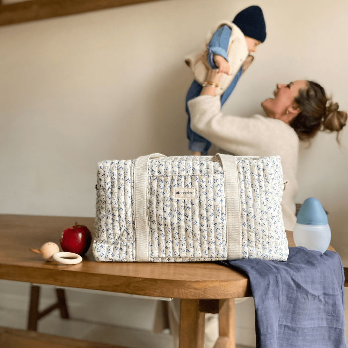 Blueberry diaper bag - Candide