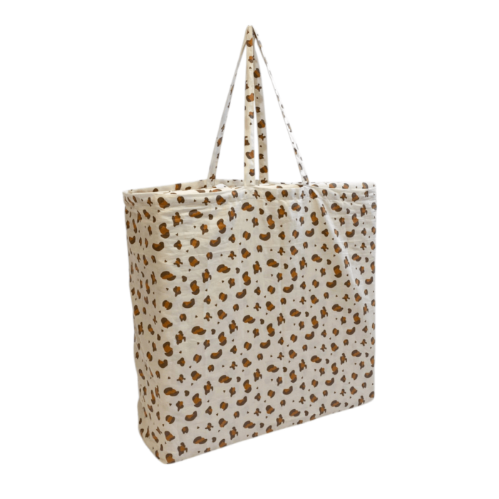 Tote bag tapis de motricité léopard - Candide