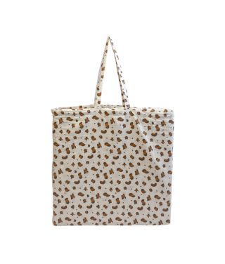 Tote bag leopard motor mat