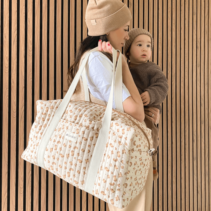 Sac à langer léopard - Candide