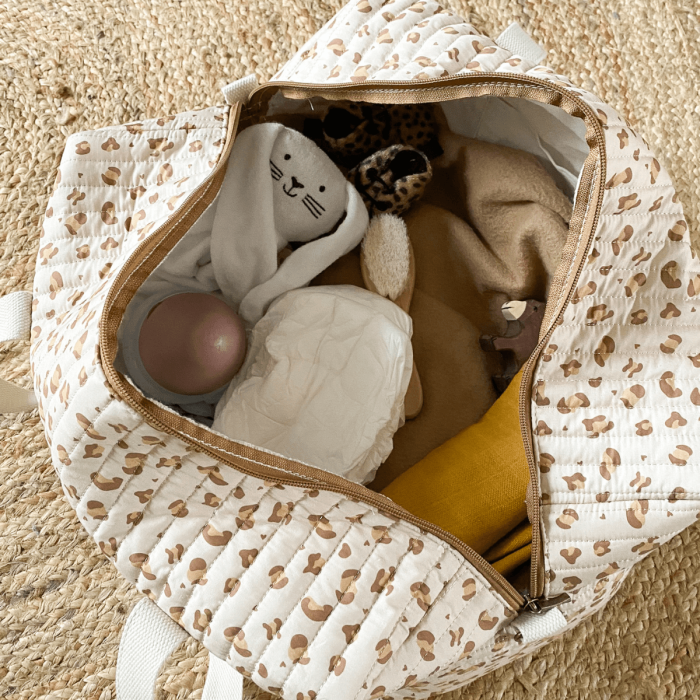 Sac à langer léopard - Candide