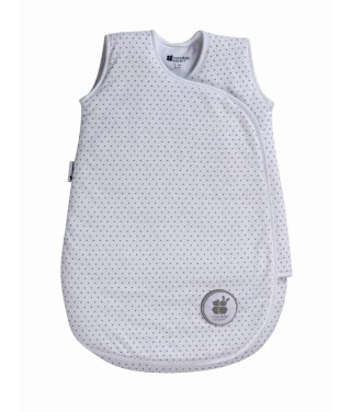 Gigoteuse bébé Douillette naissance cache cœur blanc Étoiles