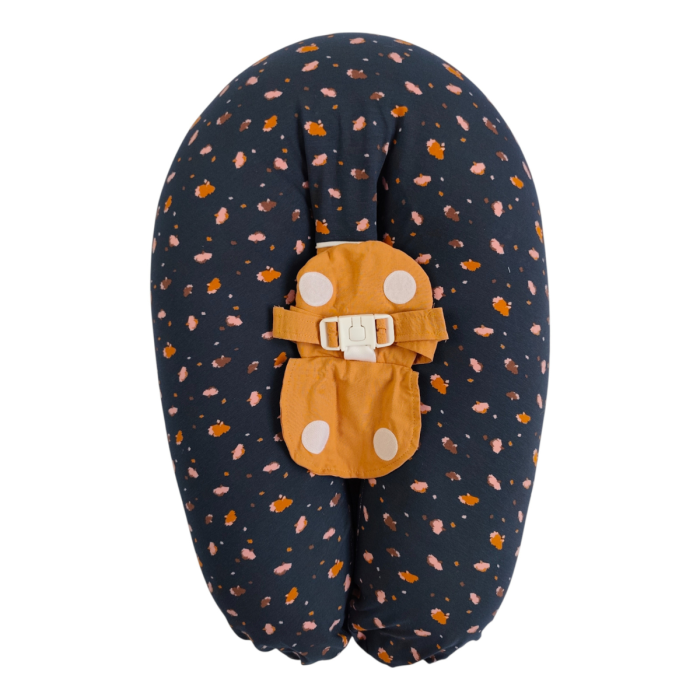 3-in-1 Nursing and Pregnancy Pillow Multirelax Jersey Flowers