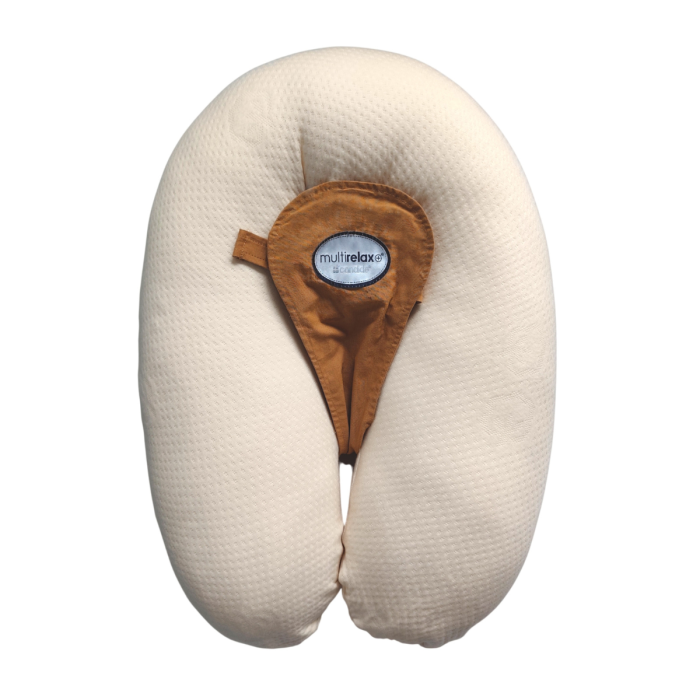 Multirelax 3-in-1 breastfeeding and pregnancy pillow beige cotton - Candide