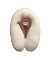 Coussin d'allaitement et de grossesse 3en1 Multirelax coton beige - Candide