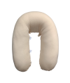 Coussin d'allaitement et de grossesse 3en1 Multirelax coton beige - Candide