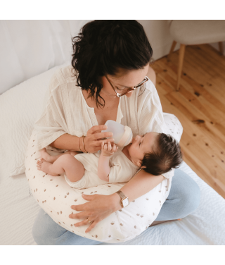Coussin d'allaitement et de grossesse hérissons