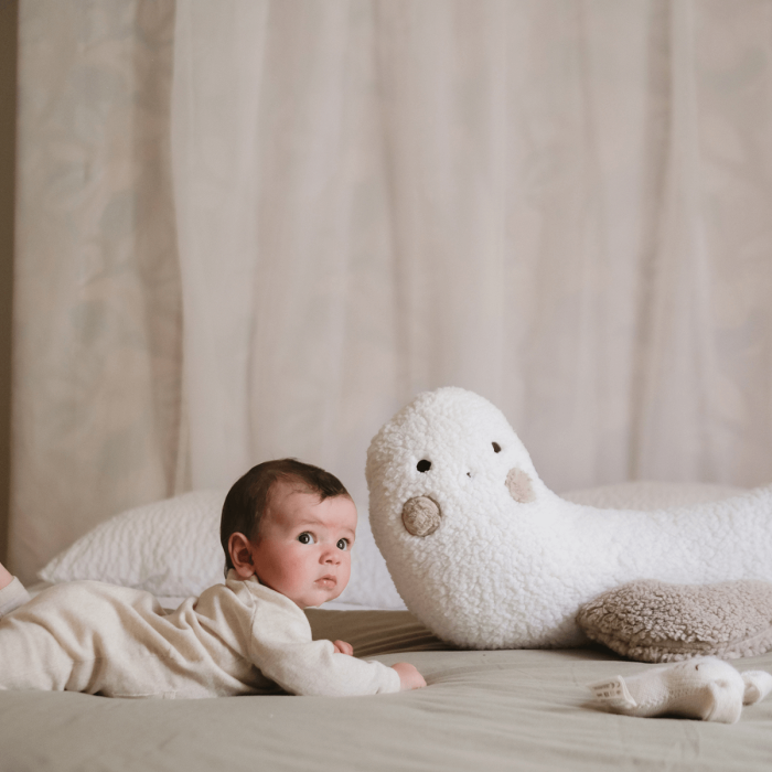 Coussin d'allaitement et de grossesse phoque - Tinéo