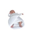 Mini sleeping bag - 55cm White / Stars